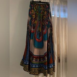 Flying tomato multicolor maxi skirt
